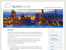 Tablet Screenshot of eurofluor.org